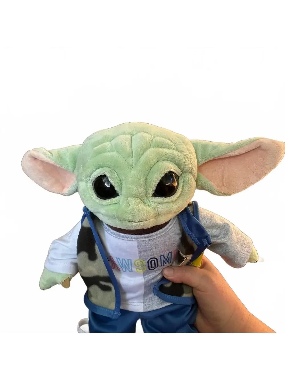 Grogu Build A Bear Baby Yoda The Child Stuffed Plush Mandalorian Star Wars BAB